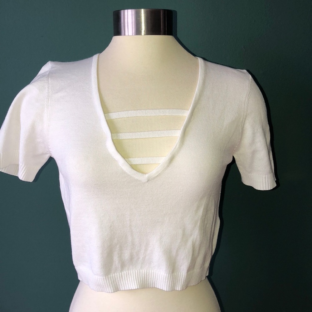 Ivory Crop Top